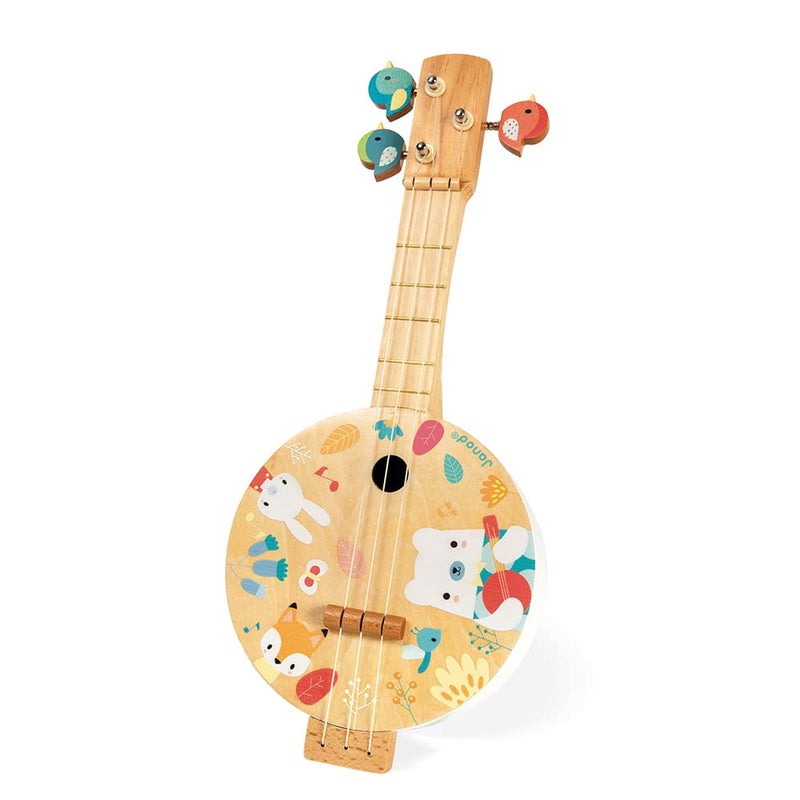 Janod Pure Banjo - Children's Musical Instrument â€“ Ages 3+ - J05160 - Image 1